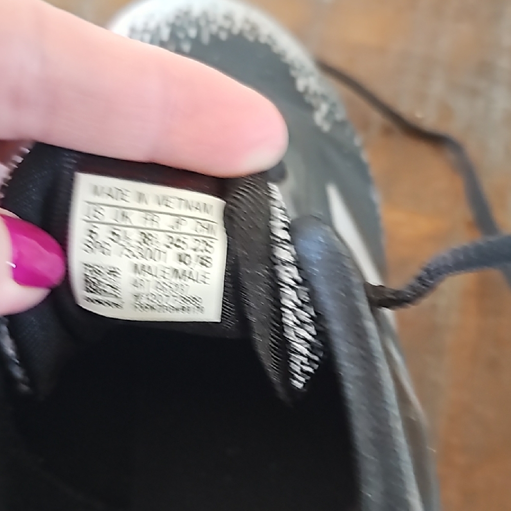 Adidas Black and White Men's Cleats - Picture 2 of 4
